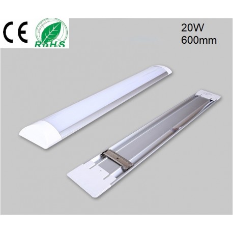 TUBE LED BATTEN-20W-600MM-BLANC DU JOUR-IP20