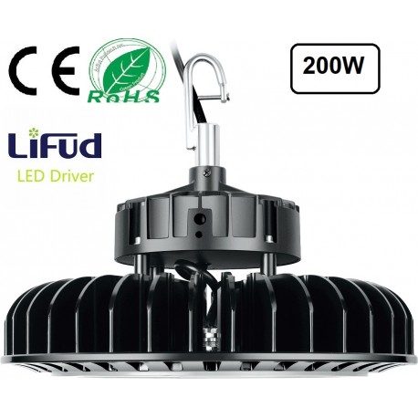 UFO LED HIGHT BAY LIGHT - 200W-BLANC DU JOUR