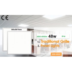 DALLE PLAFOND LED 595 x 595 MM - 48W-BLANC DU JOUR