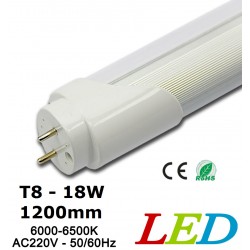 NEON LED TUBE T8 - 18W - 1200mm-BLANC DU JOUR