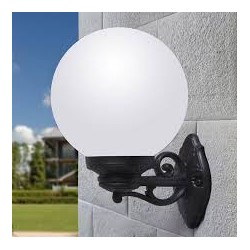 LAMPE MURALE GLOBE  BISSO/G300-Culot E27